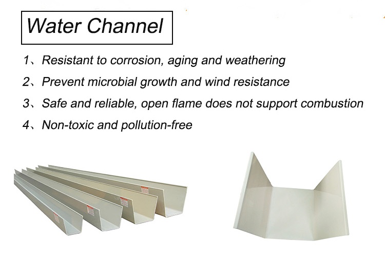 PVC water channel plastic mould maker Molding manufacturer