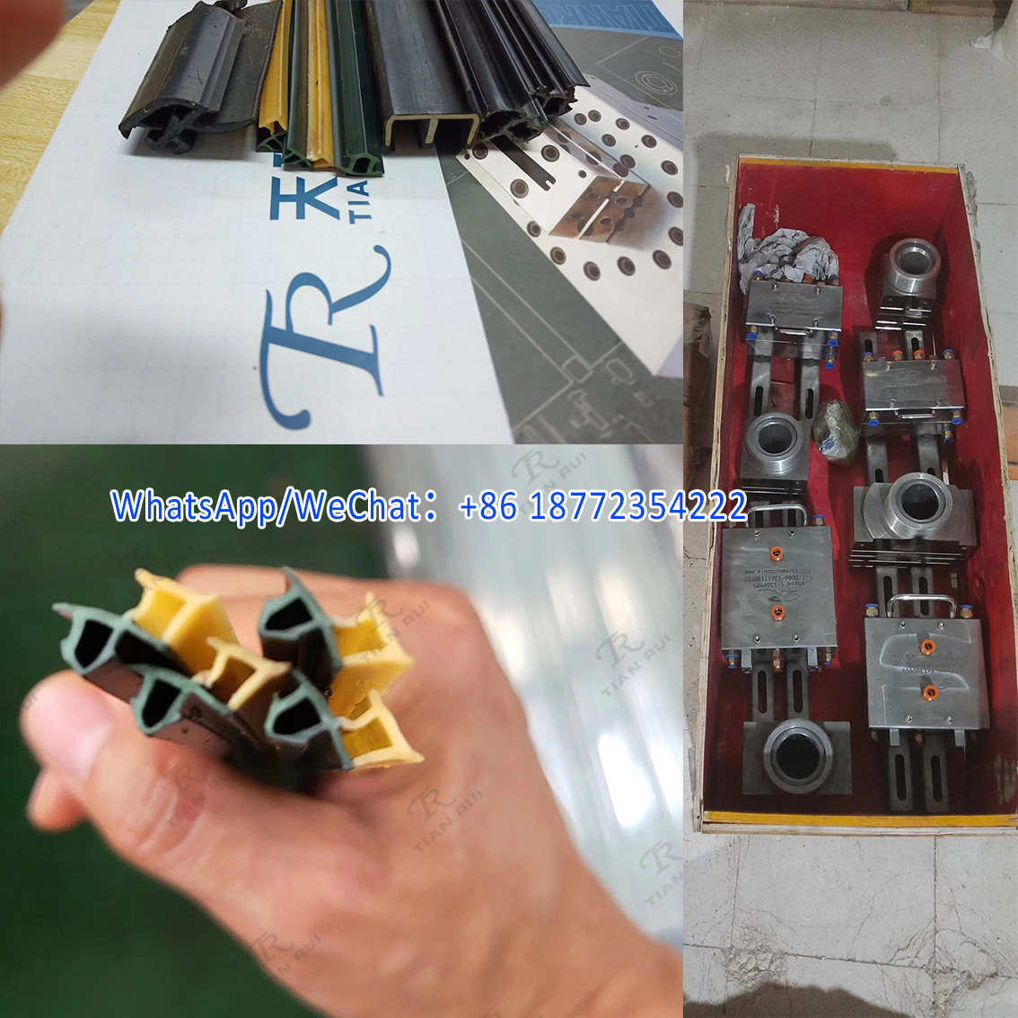 Profile Die Head Extrusion Mould for Soft PVC strip